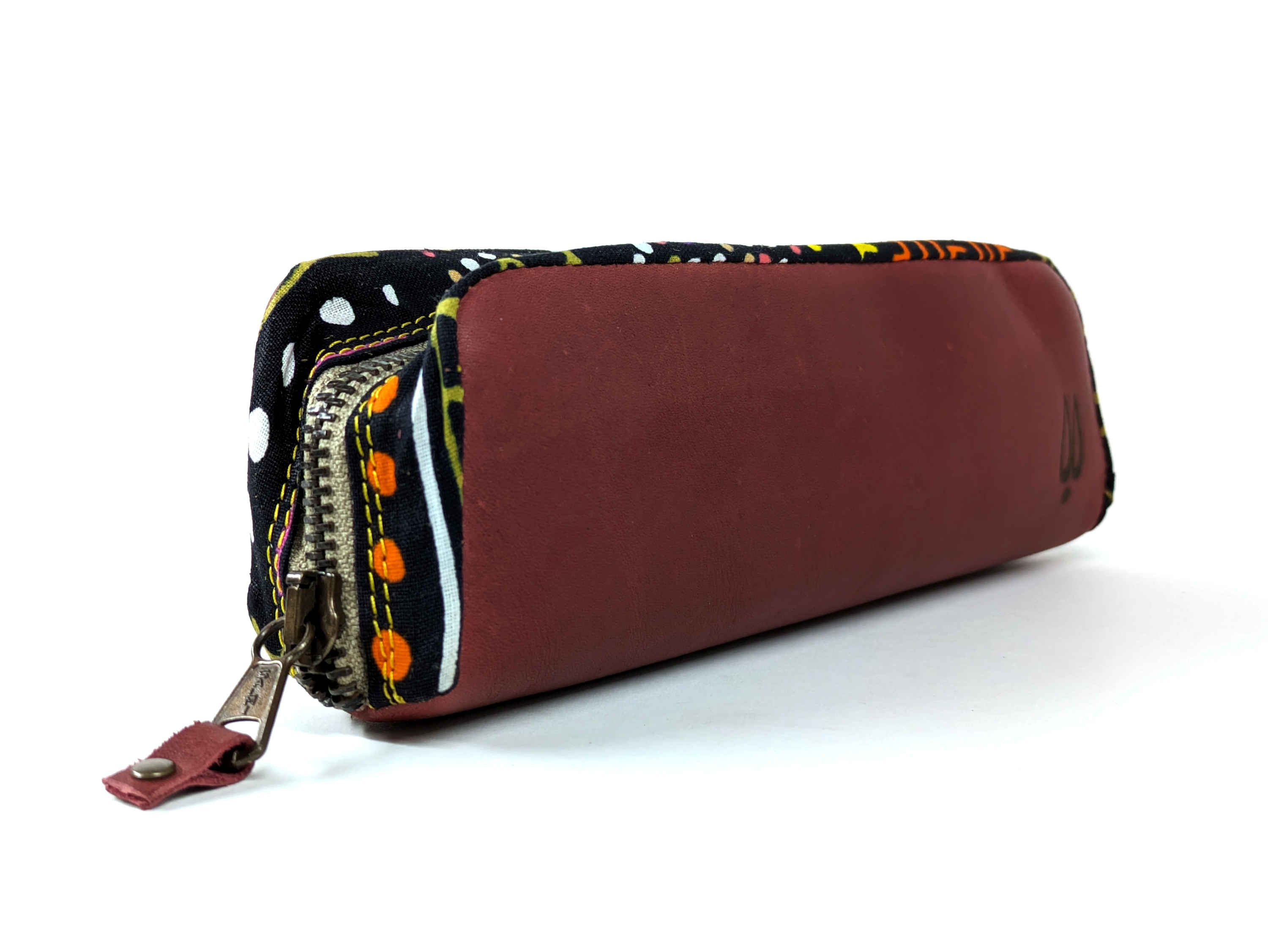 Dioba - trousse cuir & wax