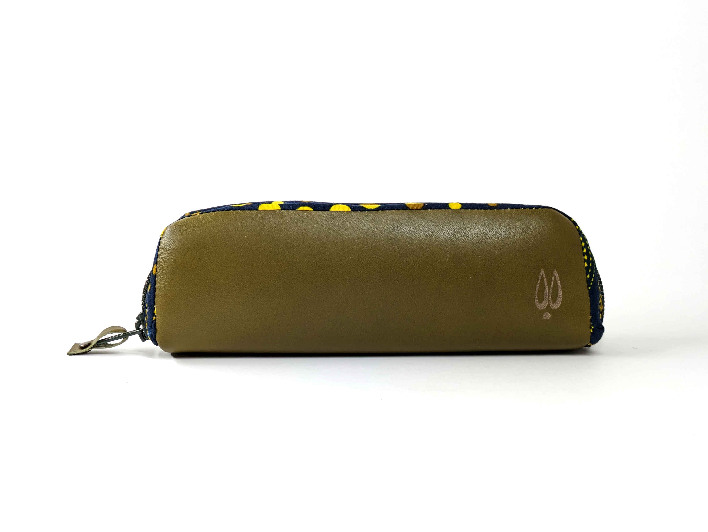 Dioba - trousse cuir & wax