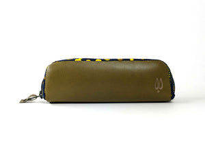 Dioba - trousse cuir & wax