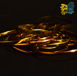 Boucles d'oreilles - Créoles ♫ Ladaniva ♫ Laiton