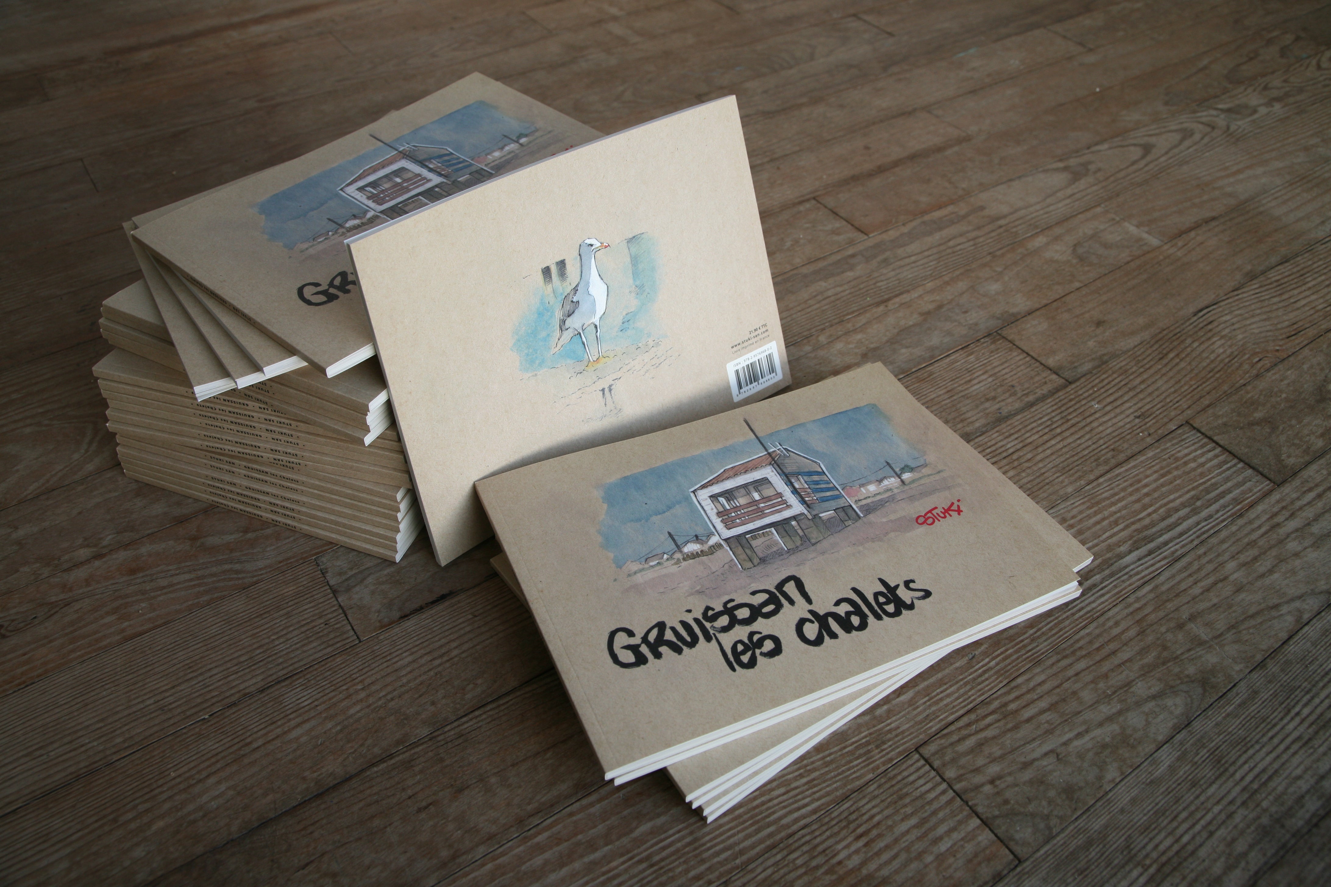 carnet de voyage - Gruissan les chalets