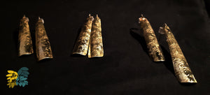 Boucles d'oreilles ♫ Sauter'ailes ♫ - Laiton
