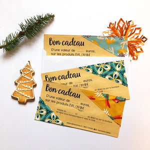 Bon cadeau Balzamine