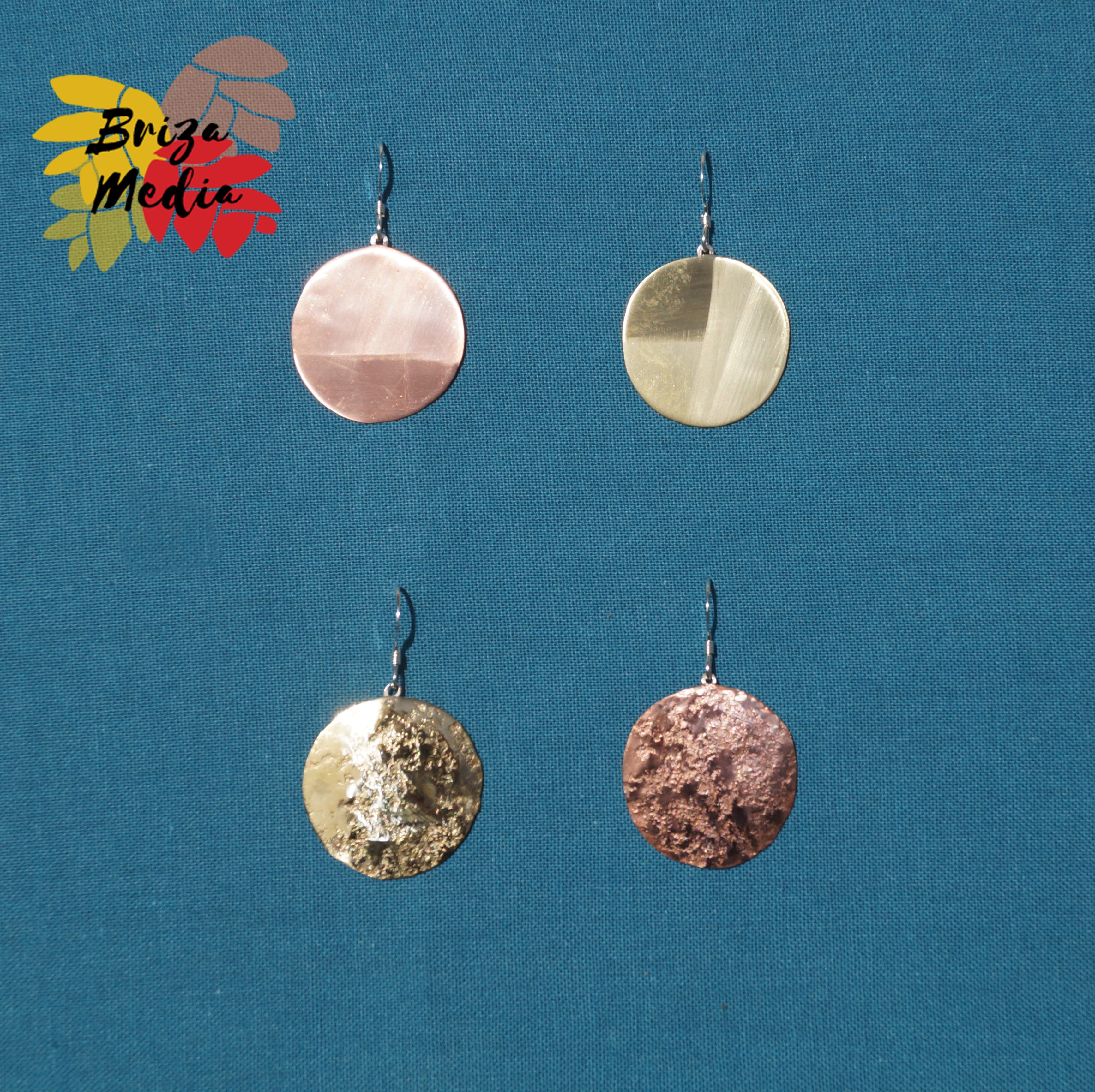 Boucles d'oreilles - Soleil