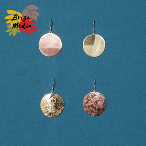 Boucles d'oreilles - Soleil