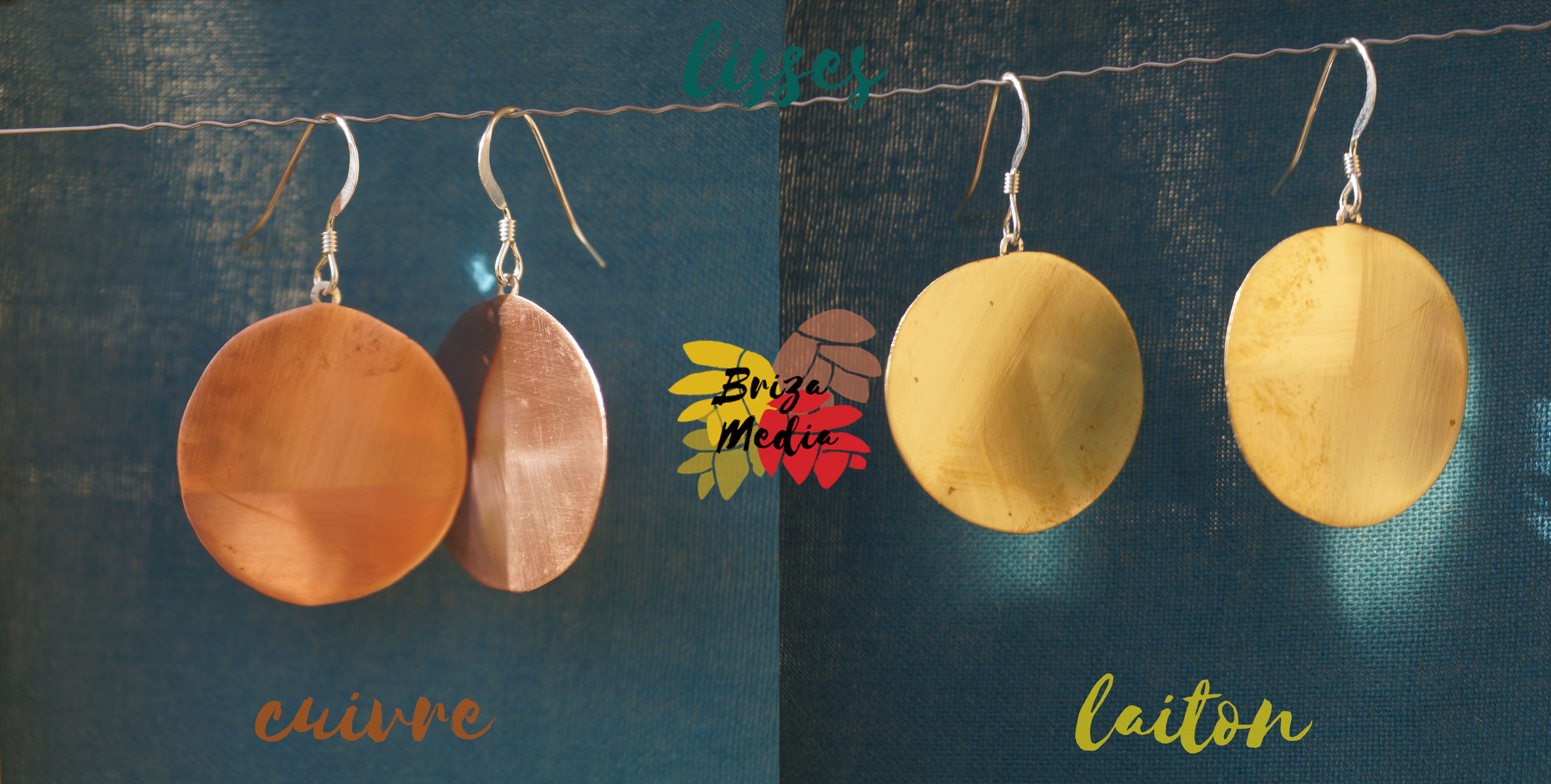Boucles d'oreilles - Soleil