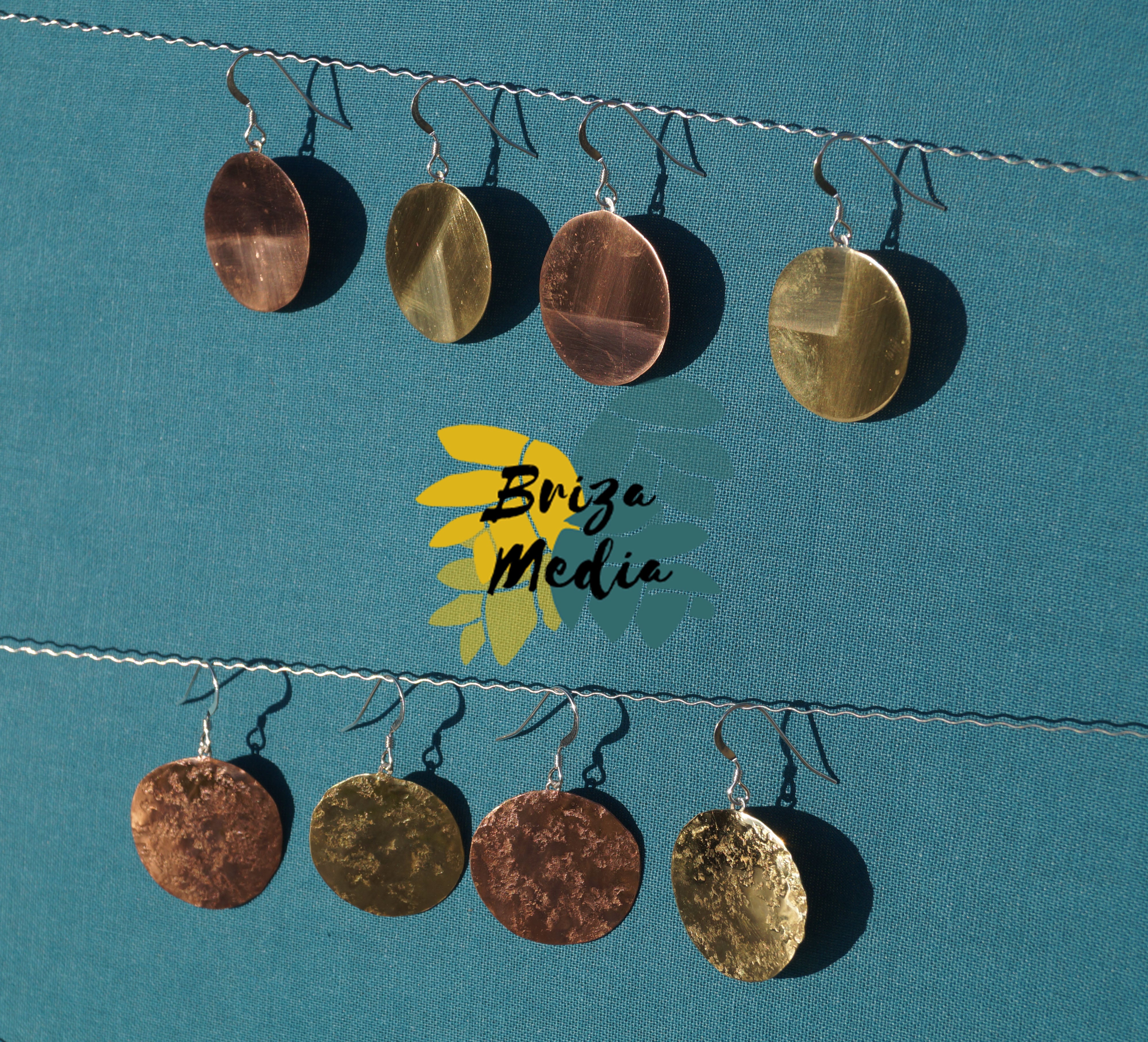 Boucles d'oreilles - Soleil