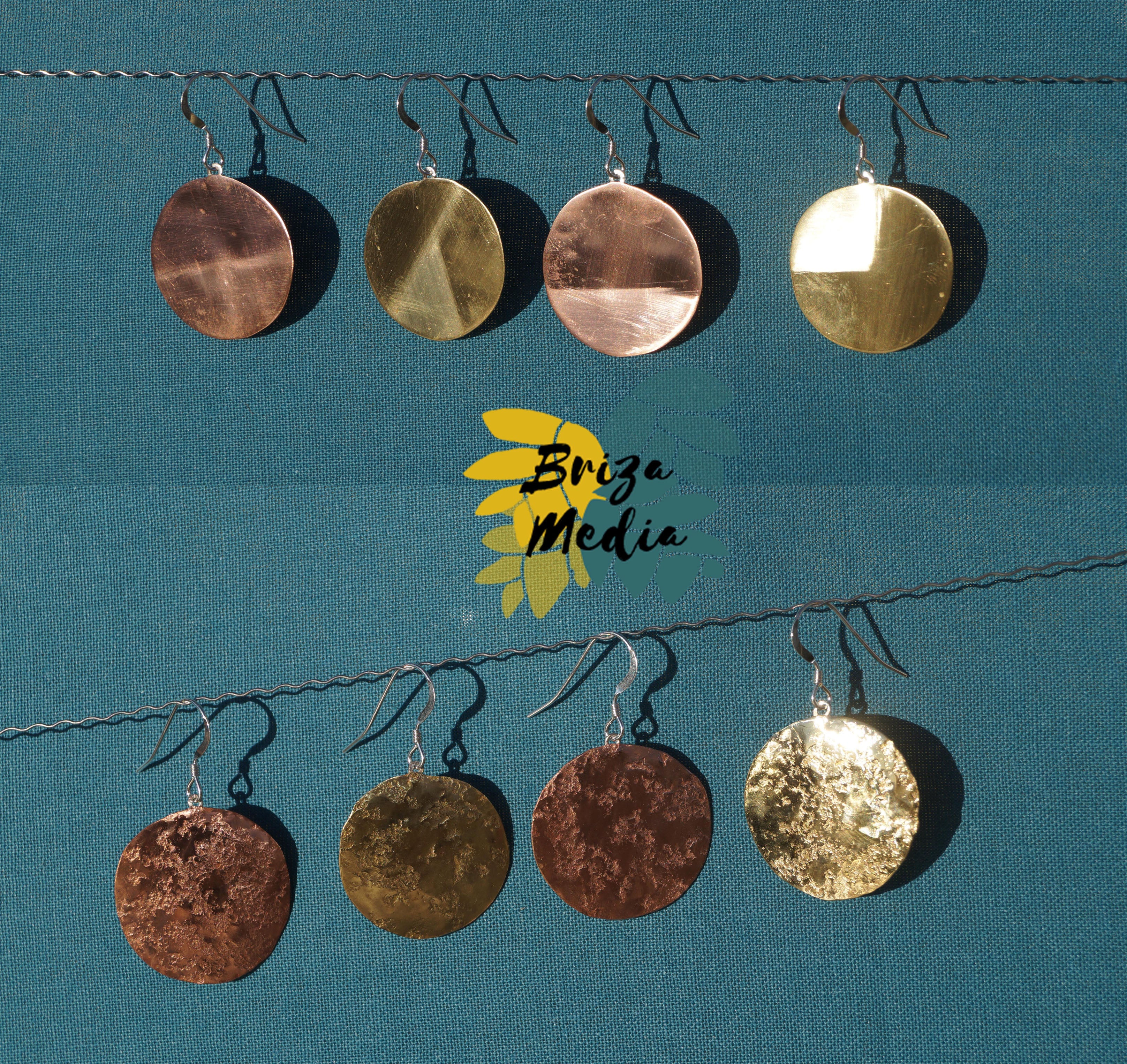 Boucles d'oreilles - Soleil
