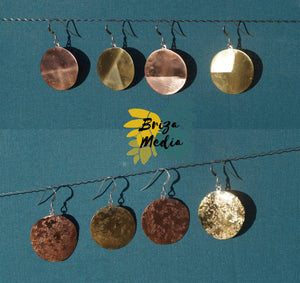 Boucles d'oreilles - Soleil